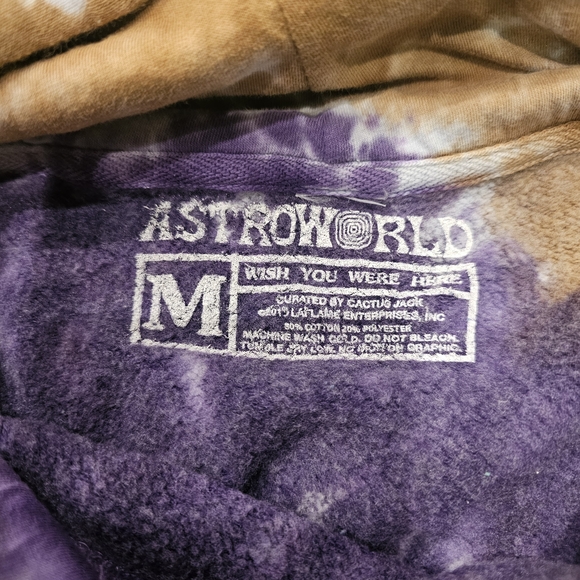 Astroworld Festival Run Tie-Dye Hoodie - Picture 5 of 7